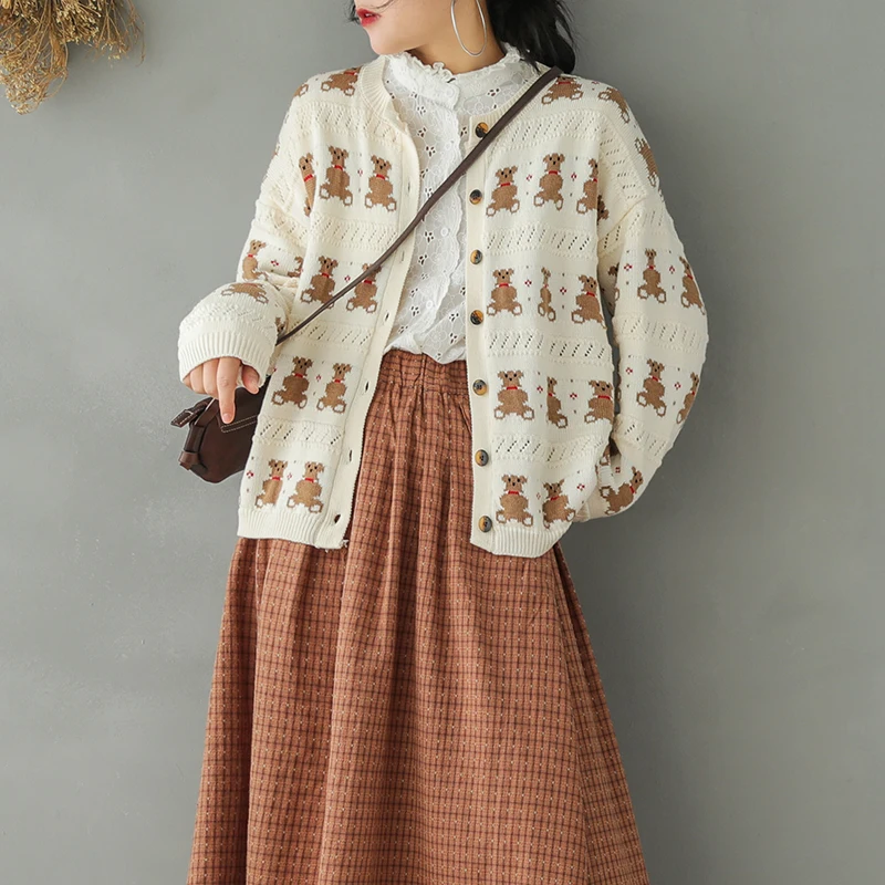 Весенние куртки 2020 модные женские вязаные свободные универсальные топы Дамское