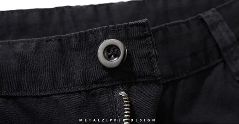 MORUANCLE мужские Повседневное карго шорты с несколькими карманами свободные