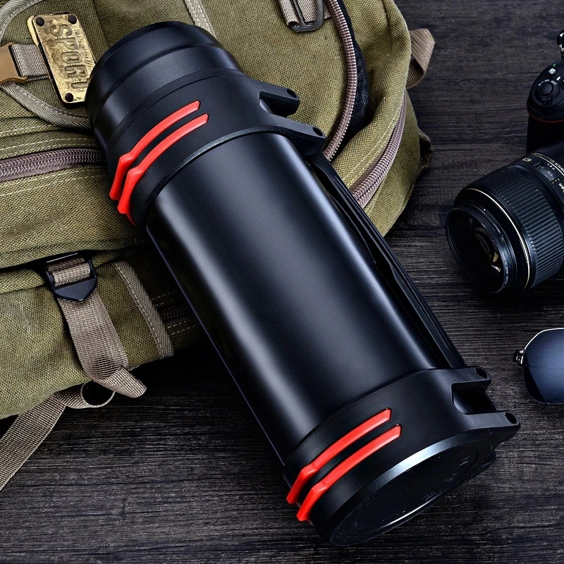 

3L/2L High capacity Stainless steel thermos Fashion everyday, outdoor,automotive water thermo cup Portable insulation Vacuum cup