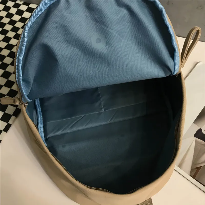 

Fashion Backpack Canvas Women Backpack Anti-theft Shoulder Bag New School Bag For Teenager Girls School Backapck Female