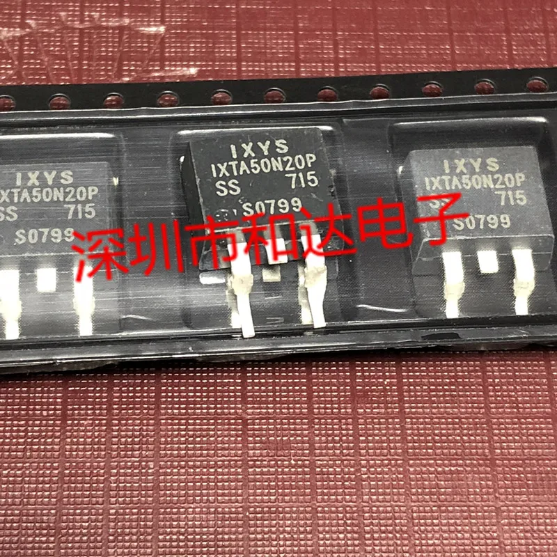 

5 шт. IXTA50N20P TO-263 200V 50A