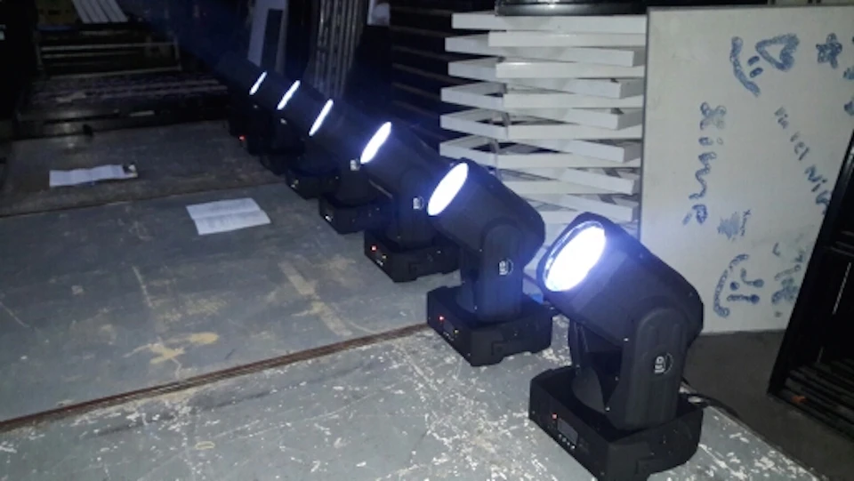 2 шт./Лот светодиодная Подвижная головка 4 х25 Вт RGBW в 1|super beam|dj discorgbw 4in1 |