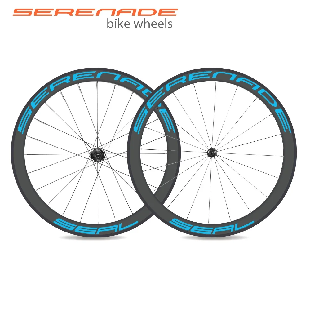 

700C Carbon Wheelset Clincher 50mm Carbon Bicycle Wheels Tubeless Road Bike Wheels Basalt Braking Straight Pull Hubs DT Spoke