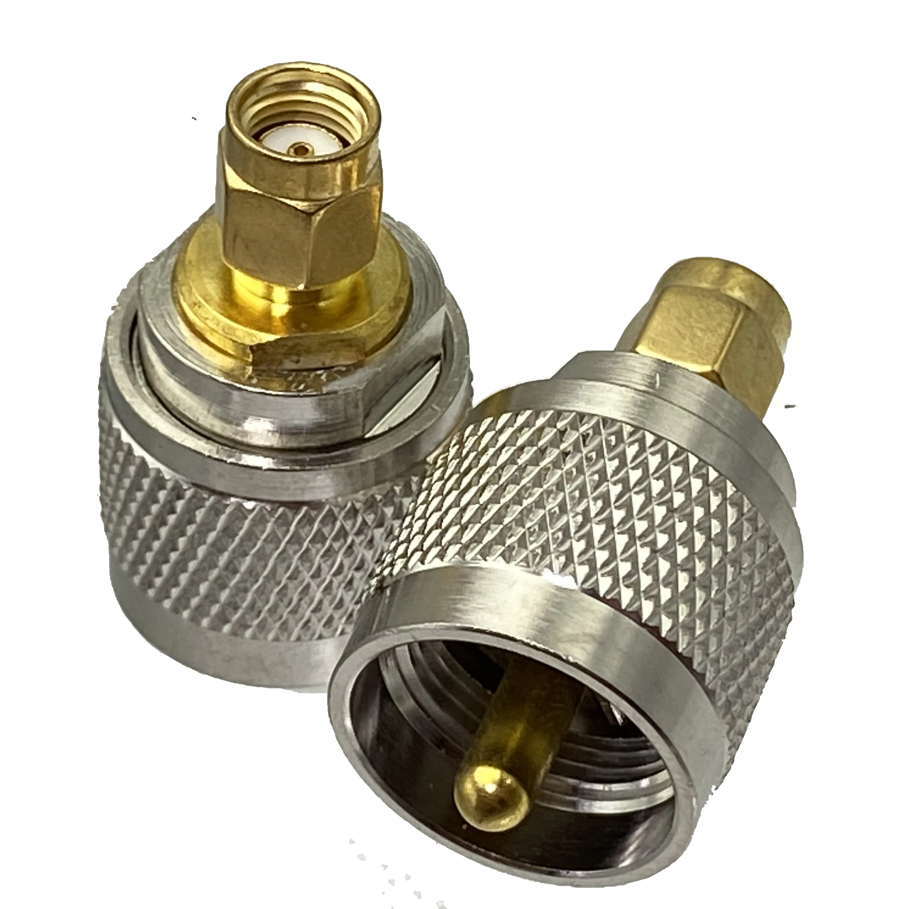 

1 шт. RP SMA Male Jack к UHF PL259 Male штекер RF, адаптер коаксиальный Прямой для радиоантенны высокого качества