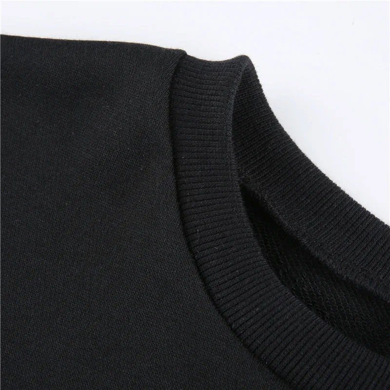 

Goth Style Sweatshirts O-neack Black Gothic Style Long Sleeve Pullovers Graphic Print Women Tops Autumn Spring Streetwear