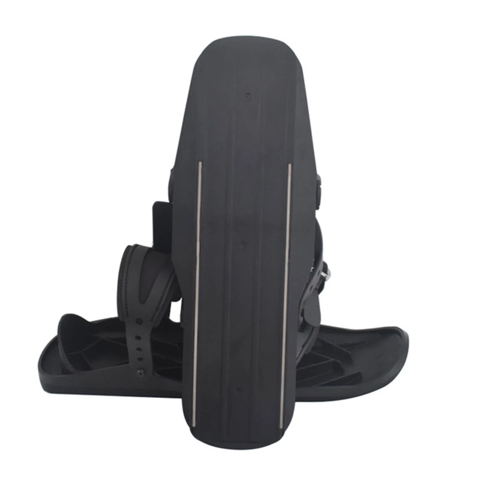 Мини лыжные ботинки снегоступы нейлоновые черные один размер металлическая