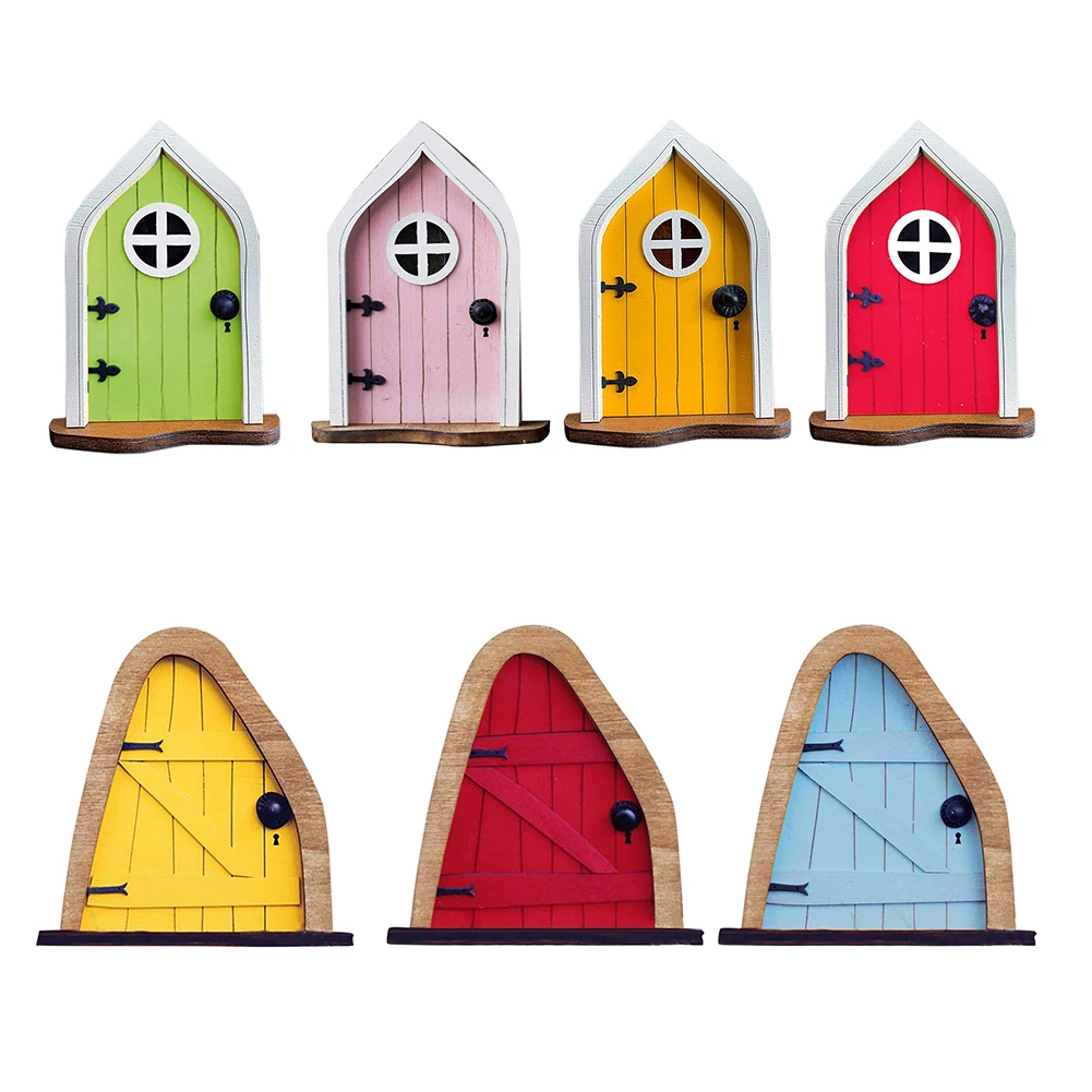 Миниатюрный Сказочный гном оконный дверной эльф домашний креативный двор