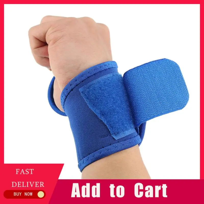 

Wrist Band Support For Adjustable Wrist Bandage Brace For Sports Wristband Compression Wraps Tendonitis Pain Relief Fitness