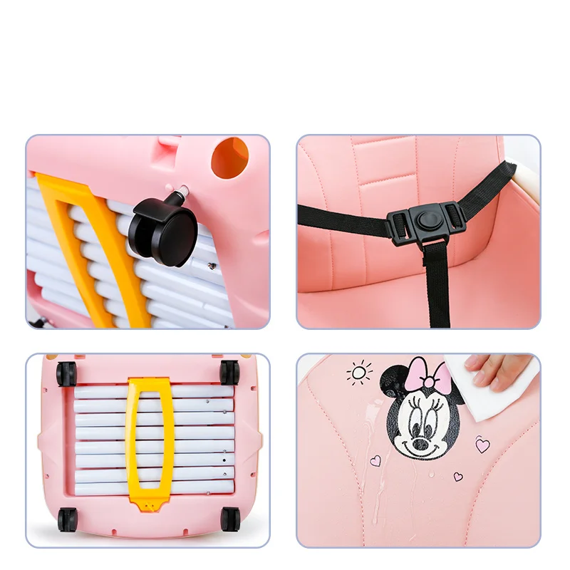 Koop Disney Draagbare Kinderstoel Verstelbare Hoge Stoel Voor Kinderen Voeden Baby Hoge Voeden Chair Booster Seat Voor Stoelen