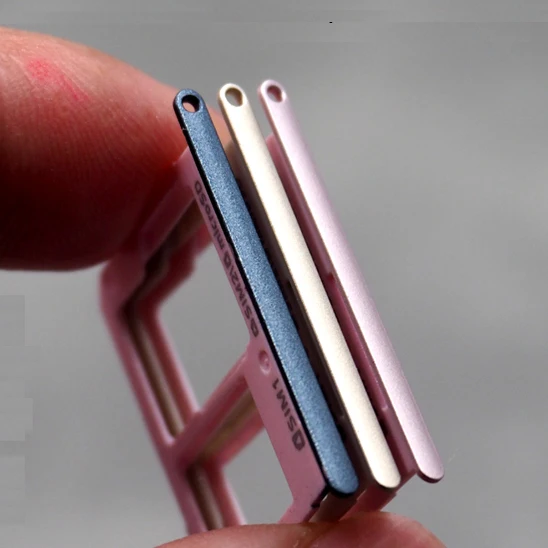 Для Samsung Galaxy J7 Plus J7 + J7 + C710 C710F Оригинальный чехол Новая SIM-карта адаптер лоток для карты Micro SD слот для держателя