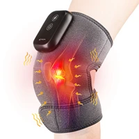 heating arthritis knee brace support pads thermal electric physiotherapy kneepad relieve knee massager joint pain rehabilitation