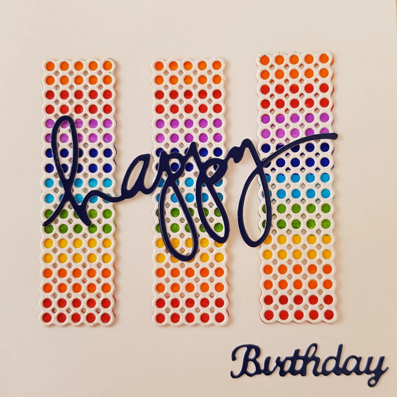 YINISE полоса покрывающая форма металла резки штампы для трафареты скрапбукинга DIY