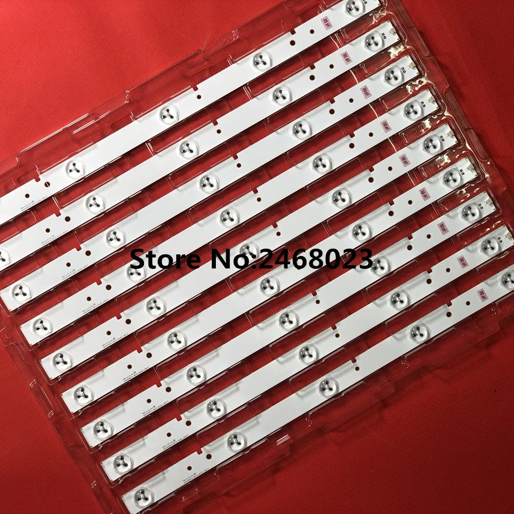 

9PCS new original 5LED strip SVH420A72_REV3_5LED_130114 SVH420A72_5LED_REV4_150304 FOR LED42EC110JD 42K220 110JD 220JD GLB