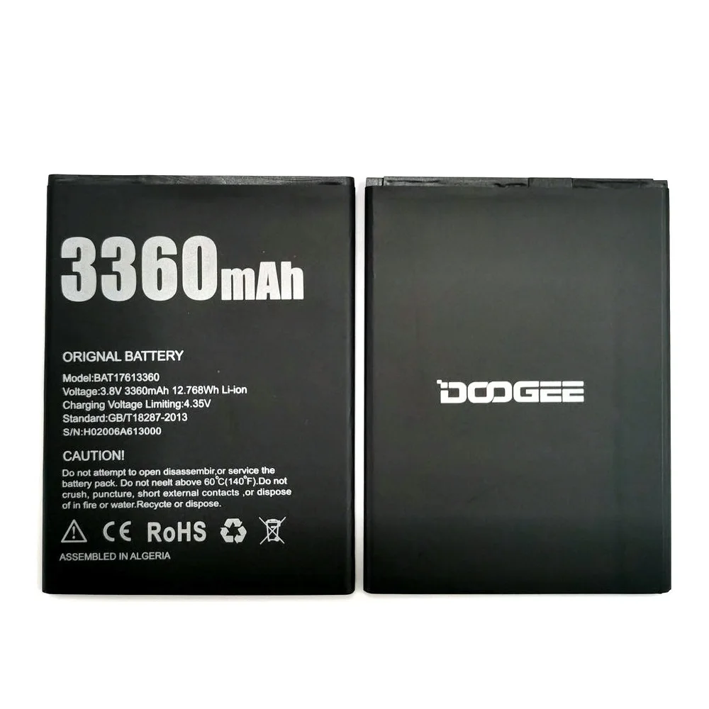 Аккумулятор DOOGEE X30 BAT17613360 3360 мА · ч для смартфонов X30L | Мобильные телефоны и