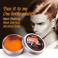 hair styling clay long lasting dry stereotypes type clay new hair wax disposable strong modeling mud shape hair styling gel