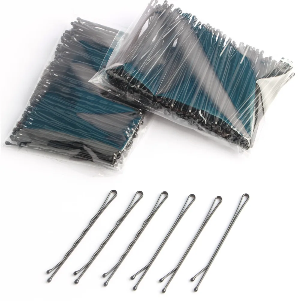 Заколка для волос маленькая черная 100 шт./лот |