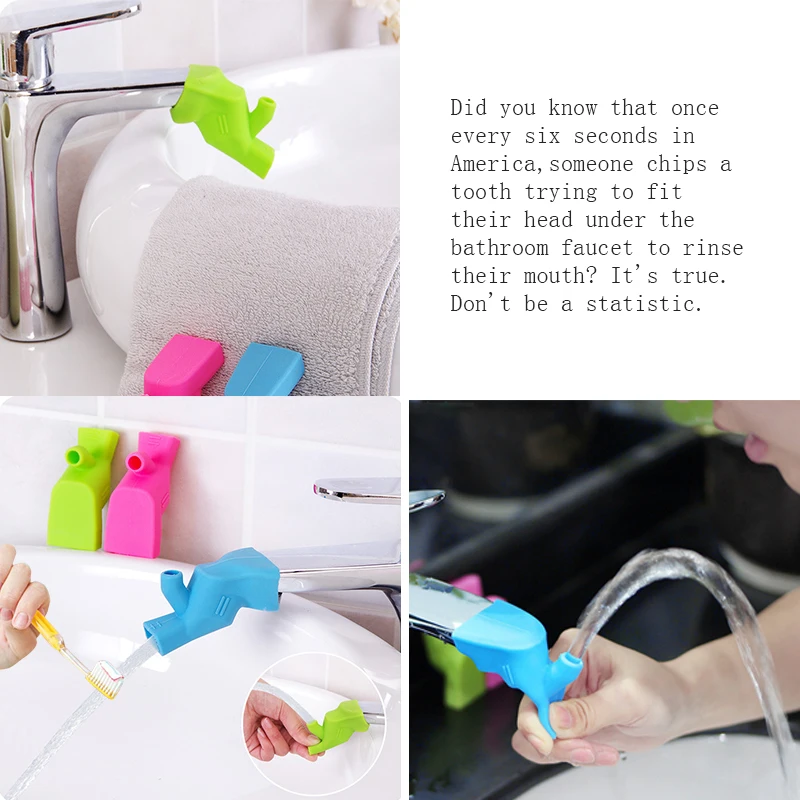 1 шт. силиконовый кран расширитель для детей воды питья и мытья рук ванной