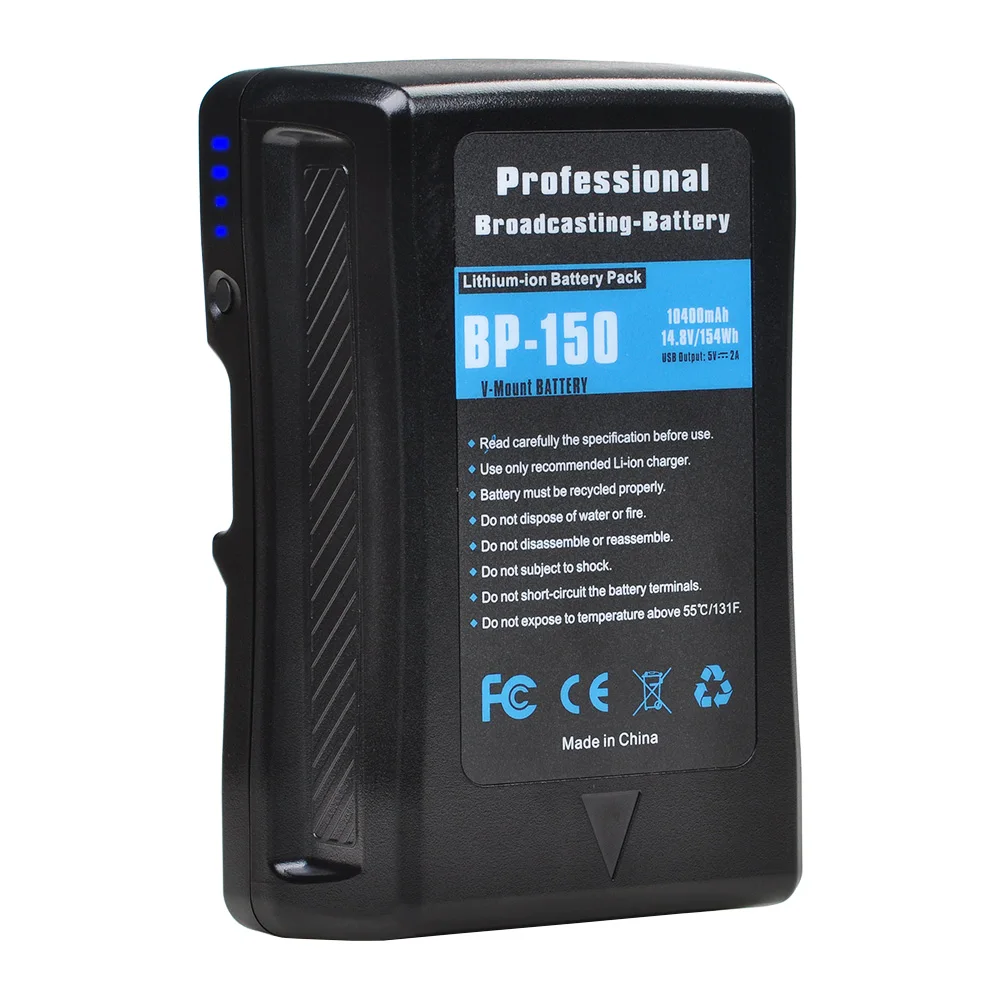 Аккумулятор BP-95 BP-150 BP 95 150 V-Lock для камеры Sony светодиодной лампы фотосъемки батареи