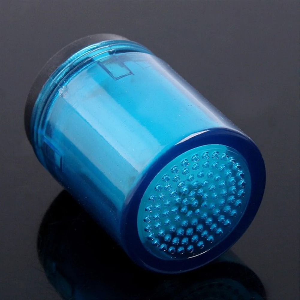 

7 Colors Changing Glowing Stream Faucet Aerator Water Powered Water Faucet Nozzle Tap Sink Tap UV Bathroom Kitchen Accessories