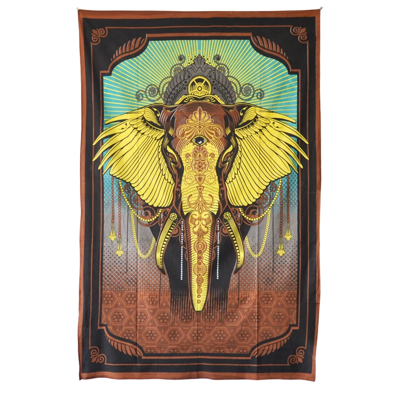 Мандала ручной работы висящий гобелен винтажный домашний Декор Фон Ткань