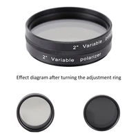 1 25 2 inch filter variable polarizing for astronomy monocular telescope eyepiece filter excellent quality f9147
