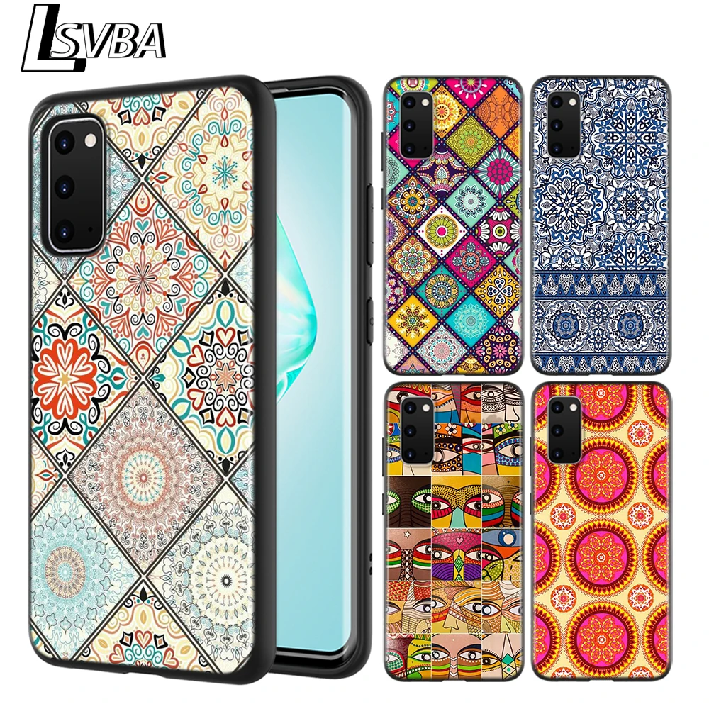 

Moroccan Tile For Samsung Galaxy A01 A11 A22 A12 A21 A21S A31 A41 A42 A51 A71 A32 A52 A72 A02S Soft Phone Case