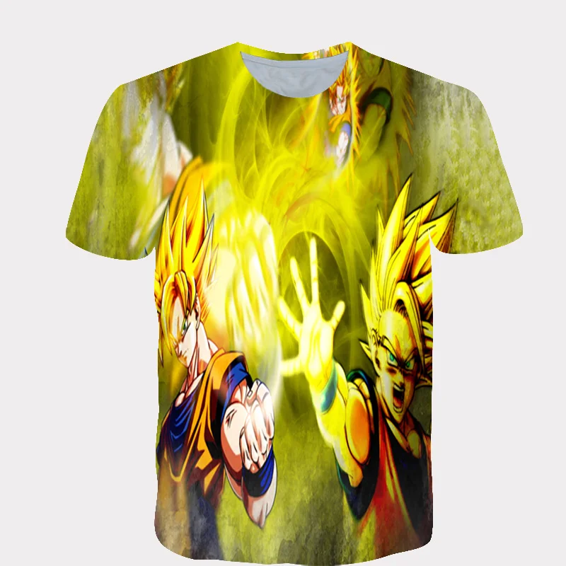 3D niños Mario Luigi imprimir camisetas traje niñas verano Harajuku nuevo estilo creativo Top ropa casuales de los c | Мать и ребенок