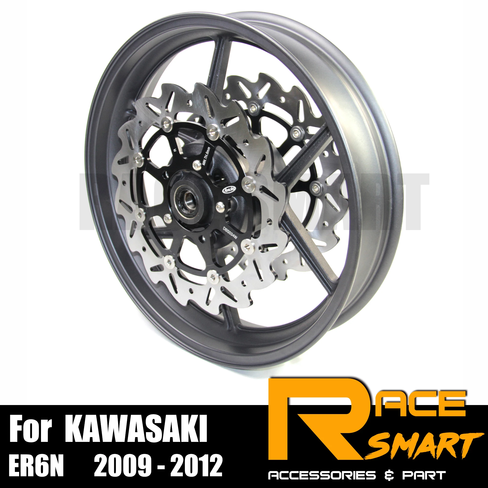 Передние диски для KAWASAKI ER6N 2009-2012 тормозные дисковые мотоциклы колесные обода