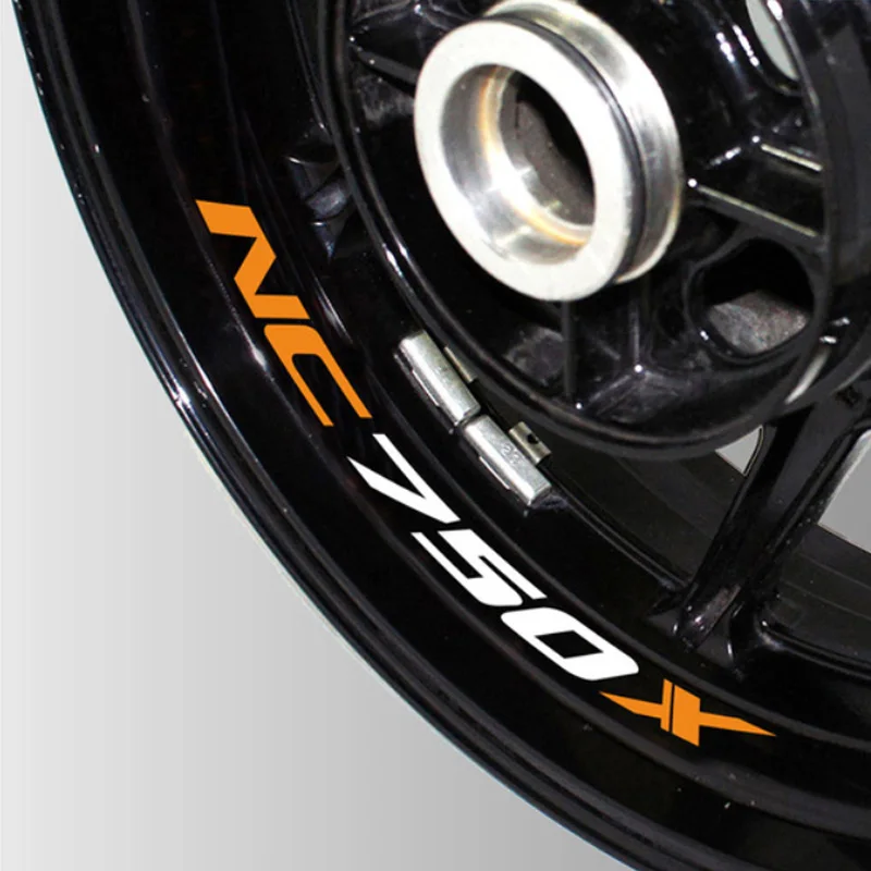 Набор из 8 шт. высокого качества для Honda NC750X nc 750x колеса мотоцикла стикеры Наклейка