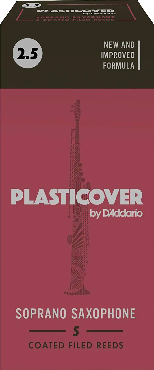 Rico от D&#x27addario Plasticover сопрано саксофон Sax Reeds Strength 2/2. 5/3/3. 5 один пакет в наличии |