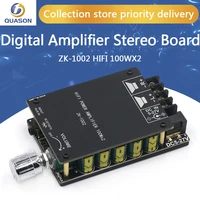 zk 1002 hifi 100wx2 tpa3116 bluetooth 5 0 high power digital amplifier stereo board amp amplificador home theater