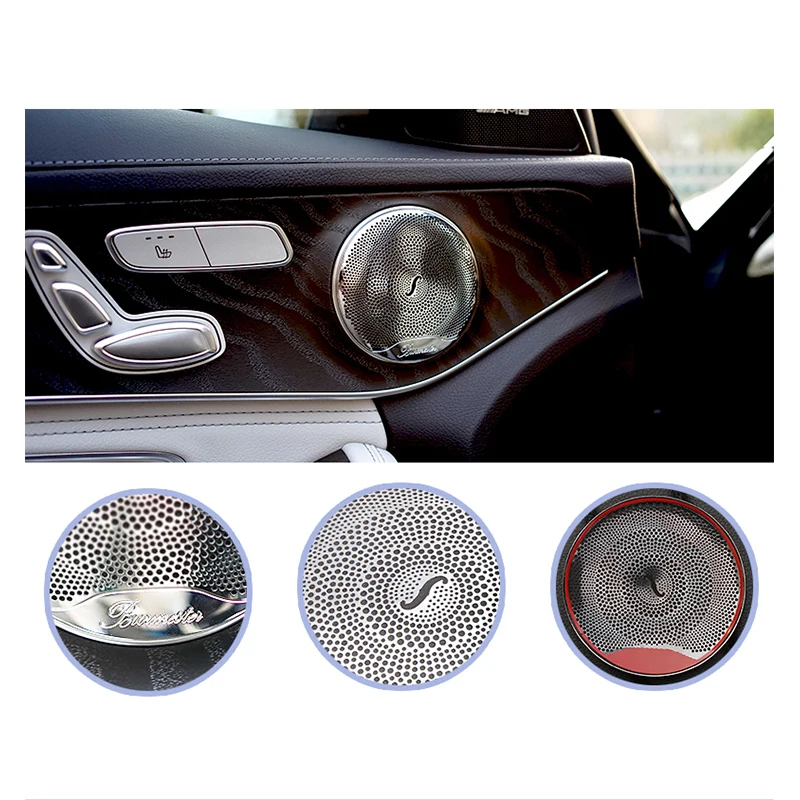 Крышка автомобильного аудио динамика Обшивка двери Громкая крышка обшивка для