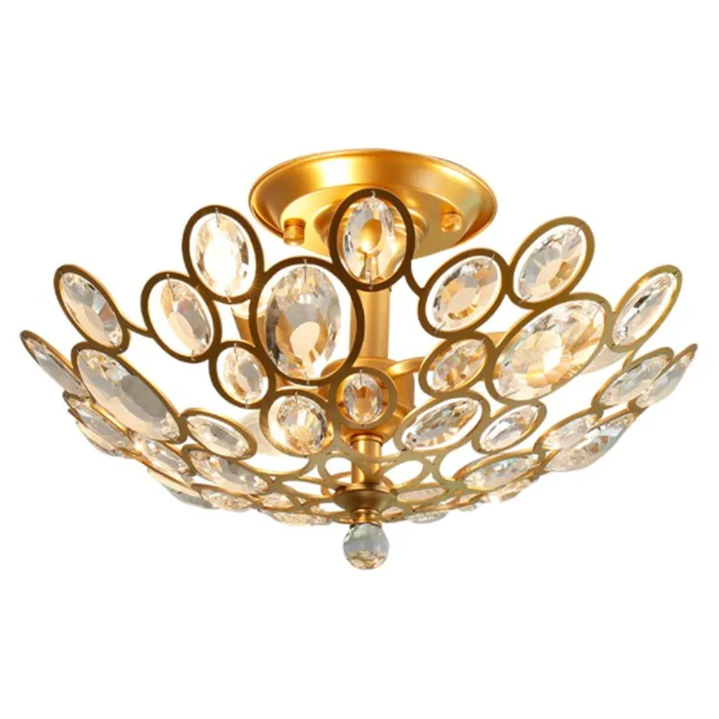 Потолочная люстра светодиодная с кристаллами|Люстры| |