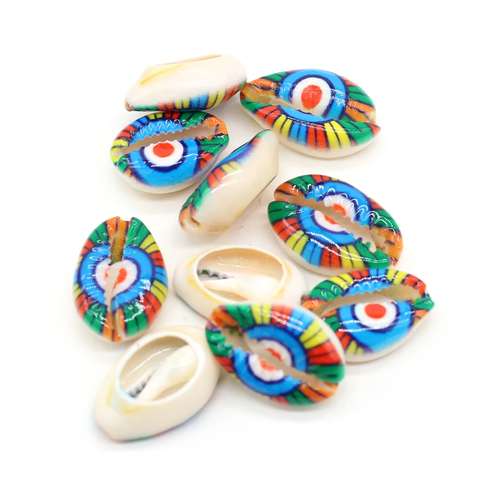 

10pcs Exquisite Conch Shape Shell Beads Natural Shell Loose Beads for Making DIY Jewerly Necklace Accessories 14x18-16x20mm