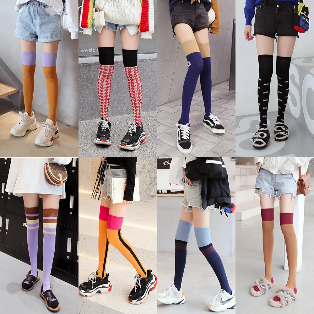 

Autumn/winter Ladies Over The Knee Stockings Cotton Stockings Thighs Stockings INS Stockings Cute Stockings