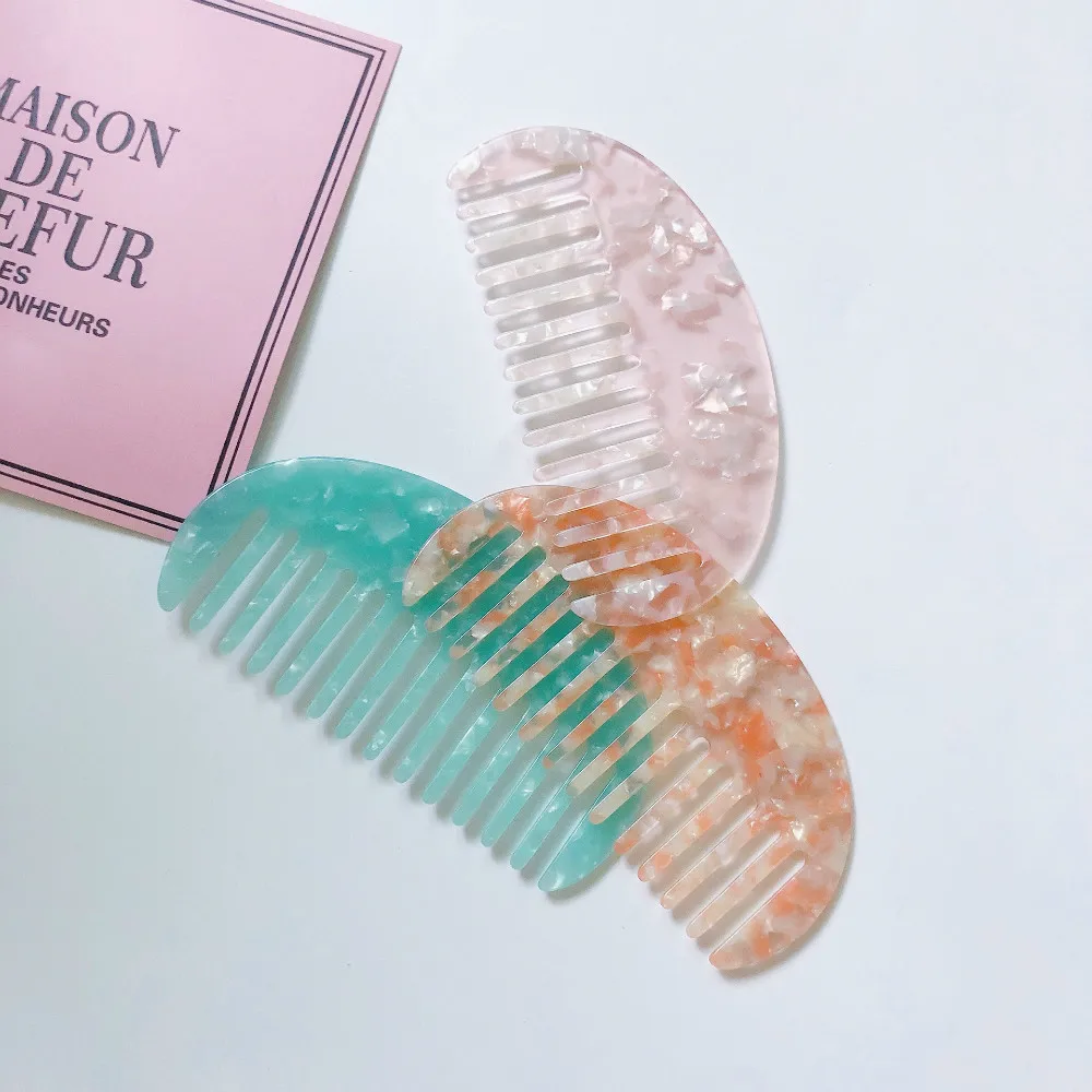 

Tortoise Shell Hairdressing Comfortable Brush Acetate Hair Fashion