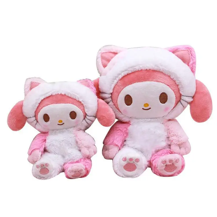Япония горячий стиль Saniro hellokitty Cinnamoroll Мелодия пудинг собака мягкие животные бинарная звезда подарок на день рождения спокойная кукла