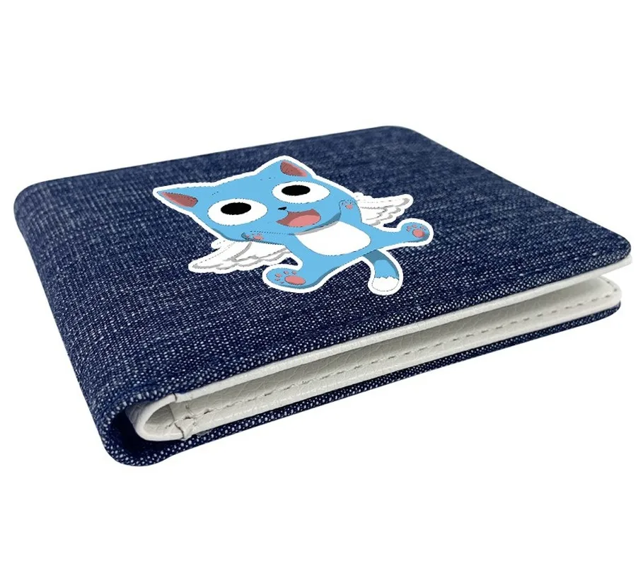 Аниме Феи хвост косплей короткий кошелек держатель для карт монет сумка денег