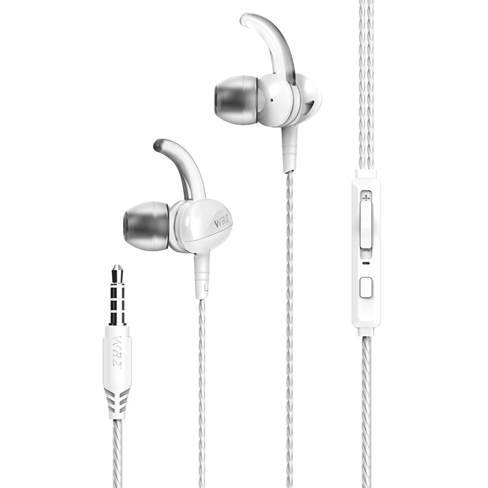 I7 наушники проводная гарнитура Hi Fi с кабелем микрофоном спортивные затычки для