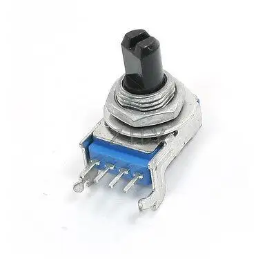 Одиночный линейный 4 клеммы вращающийся конический потенциометр 50K Ohm