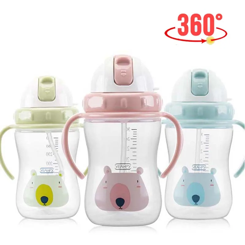 Мультяшная детская бутылочка для кормления Детская поилка из тритана