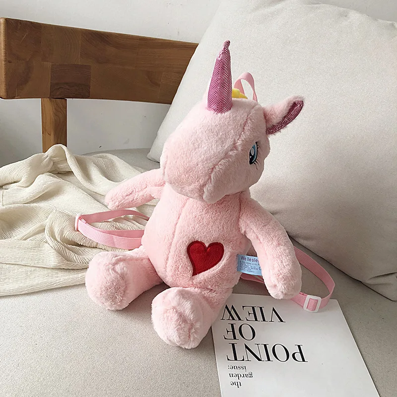 Рождественский милый детский рюкзак с изображением единорога | Багаж и сумки