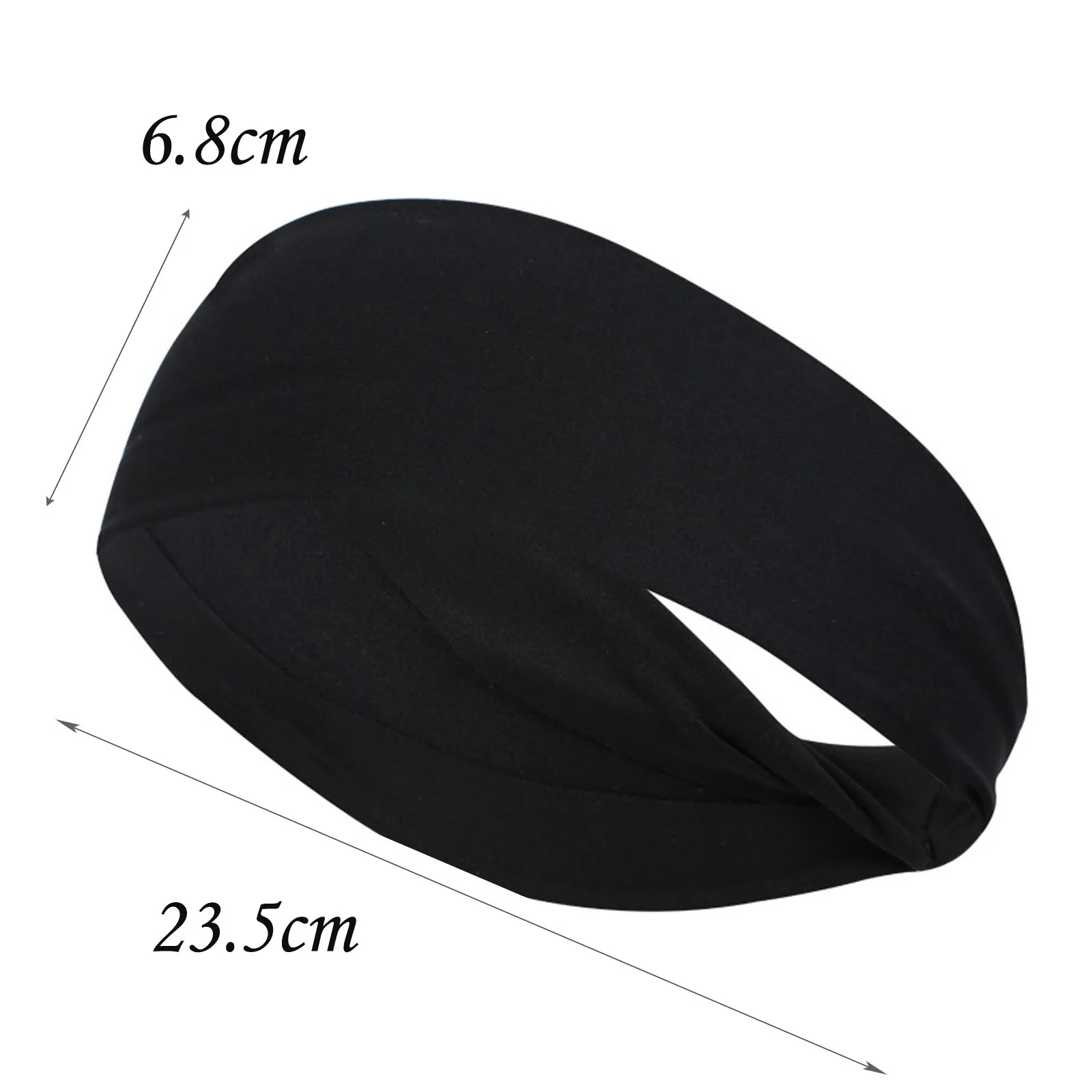 

3pcs Sports Yoga Headband Sweat-absorbent Headband Cotton Fashion Sports Hairband Riding Hairband Headscarf