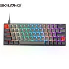 SKYLOONG SK, 64 клавиши, оптическая Bluetooth-клавиатура с подсветкой