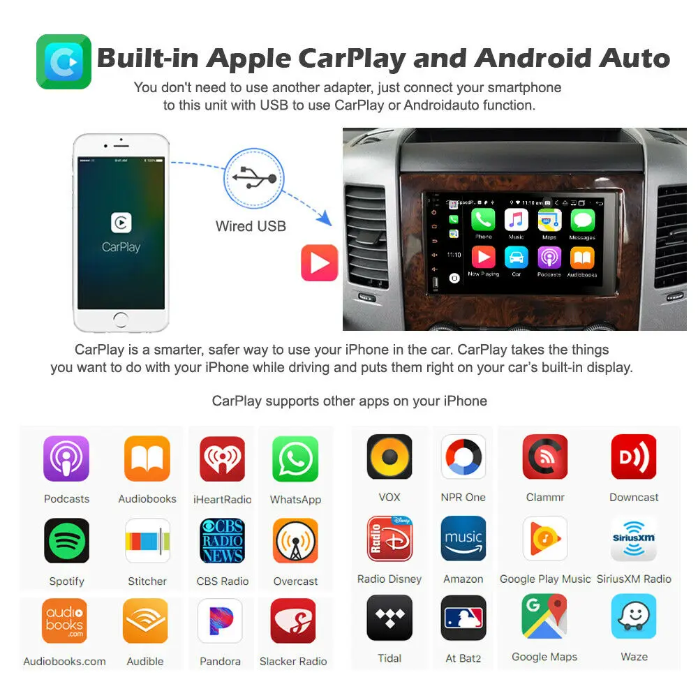 Android 10 0 Автомобильный мультимедийный радио GPS СБ NAVI Bluetooth WIFI Carplay для Mercedes Benz A/B Class