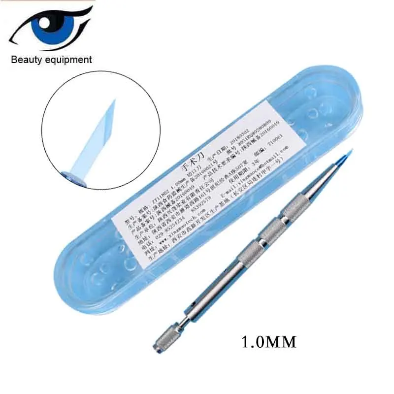 Новые сапфировые лезвия нож головка офтальмологический Глаз Хирургический