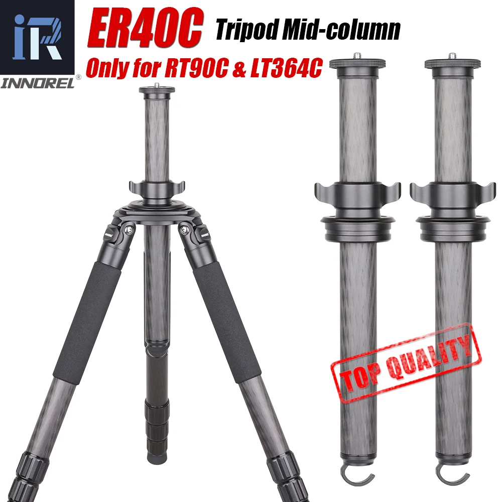 Profissional de Fibra de Carbono Coluna de Monopé Extensor para Câmera Tubo Tripé Digital Dslr Rt90c – Lt364c Er40c 40mm