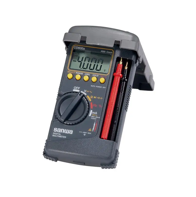 Цифровой мультиметр SANWA CD800A CD800a DMM 4000 вольт счетчик тестер Измеритель Жесткая