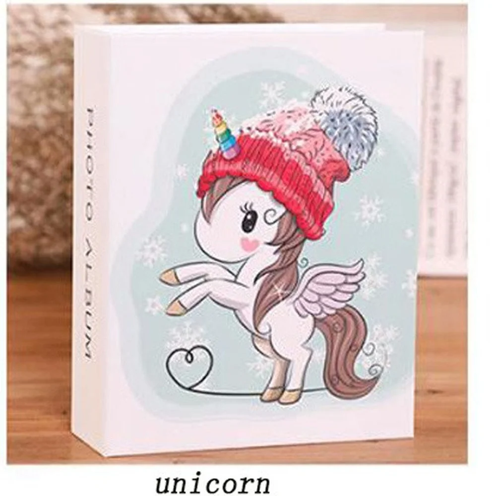 

The New 6 Inch Photo Album Cute Cartoon Image Storage Box Insert Page Album Lovers Children Wedding Memories Book Fotoalbum Foto