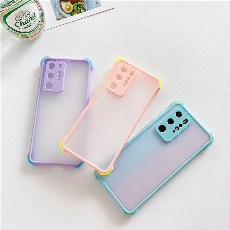 

The New Anti-drop 2 in 1 Case For Huawei Honor V 40 Pro Plus Phone Case For Huawei Honor X10 Max P40 ProPlus Frosted Cover Shell